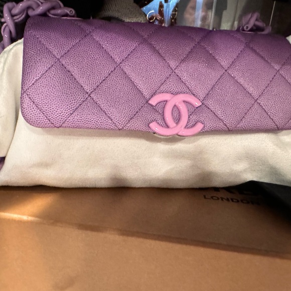 RARE Authentic Chanel Purple Ombre - Picture 9 of 11